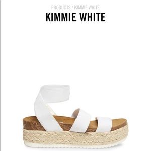 Steve Madden Kimmie Sandal White